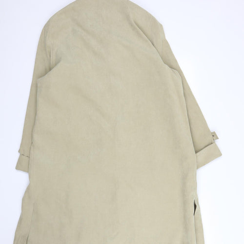 Klassic Womens Beige   Overcoat Coat Size 12