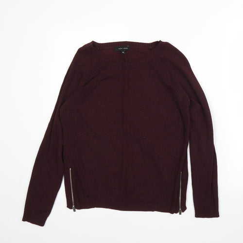 New Look Womens Purple   Pullover Jumper Size 12