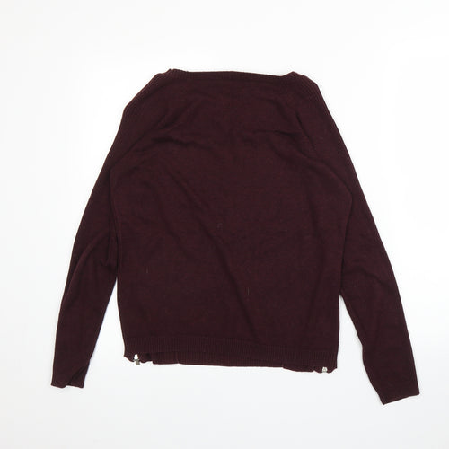 New Look Womens Purple   Pullover Jumper Size 12