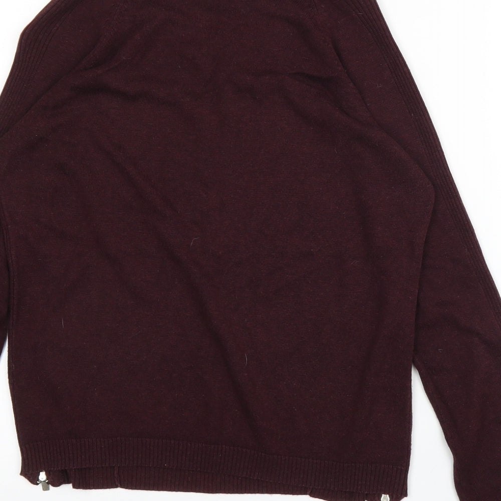 New Look Womens Purple   Pullover Jumper Size 12
