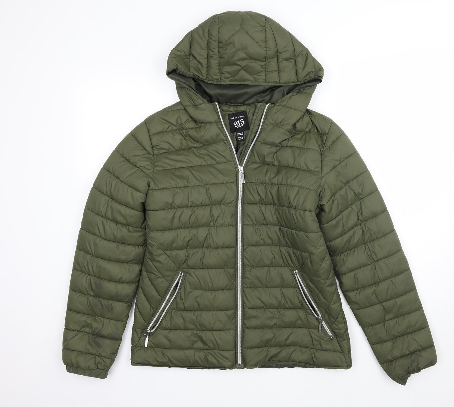 Newlook Girls Green   Jacket Coat Size 15 Years