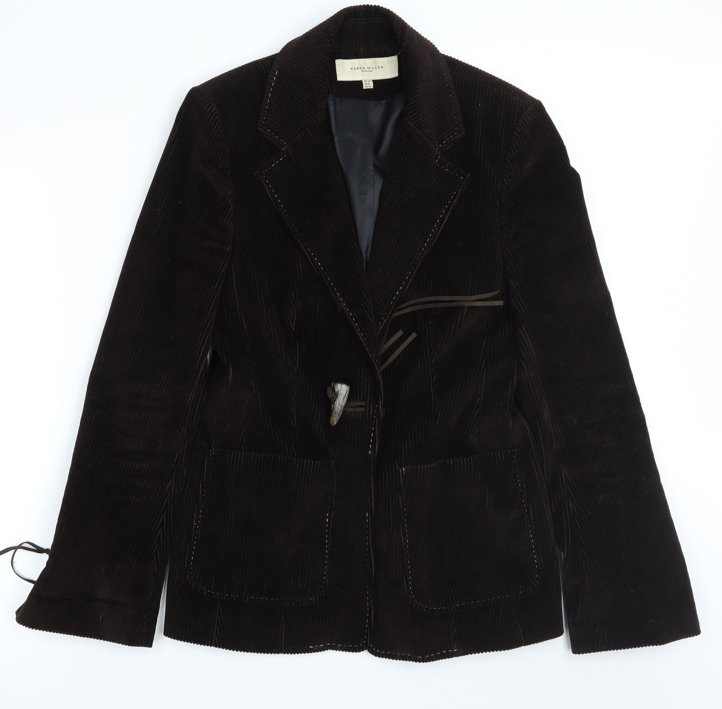 Karen Millen Womens Brown   Jacket Blazer Size 12