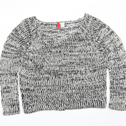 H&<M Womens Grey   Pullover Jumper Size S