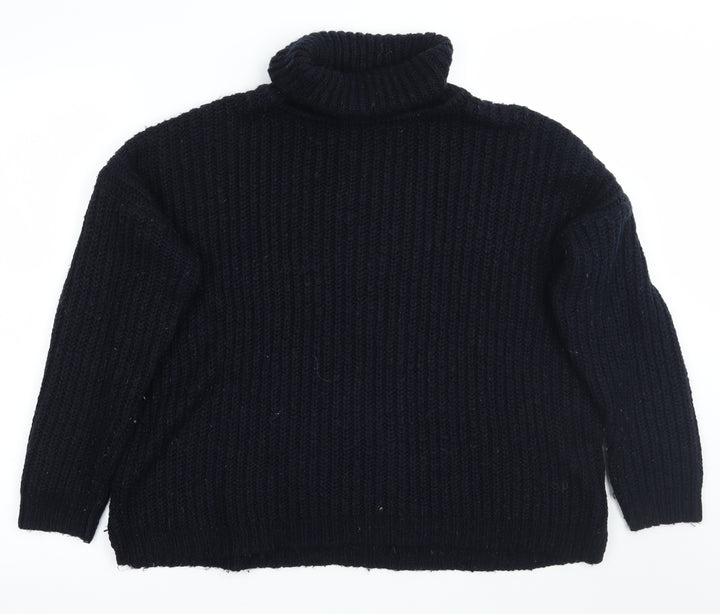 F&F Womens Blue Pullover Jumper Size 12