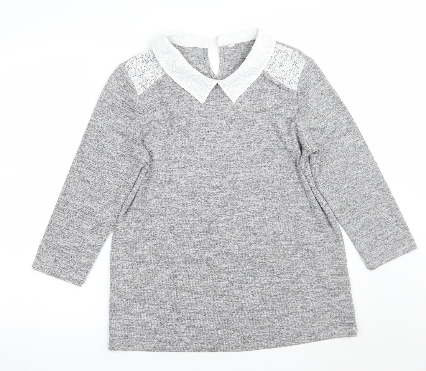 TU Womens Grey   Basic T-Shirt Size 14