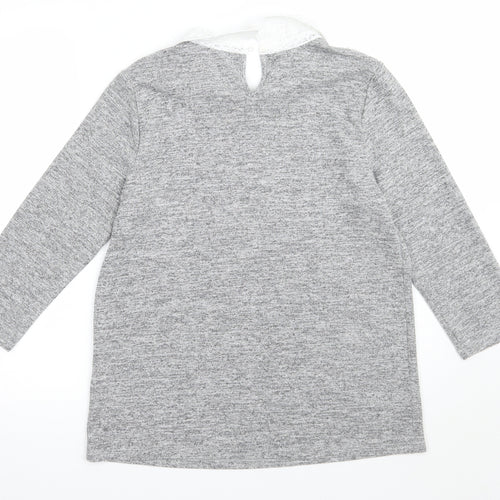 TU Womens Grey   Basic T-Shirt Size 14