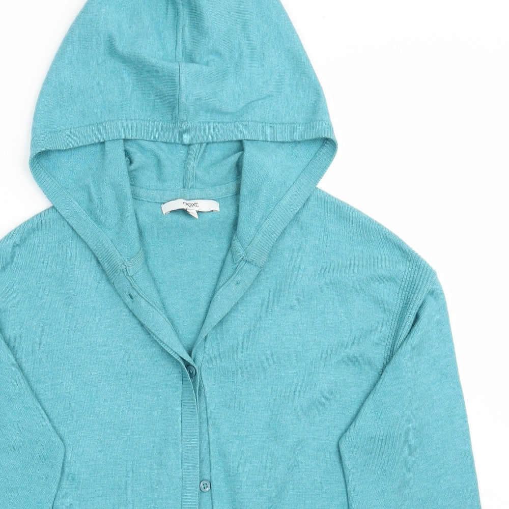 NEXT Womens Blue   Cardigan Jumper Size XS