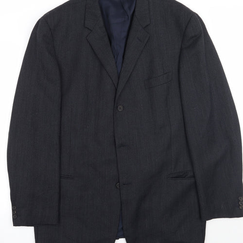 Preworn Mens Black   Jacket Suit Jacket