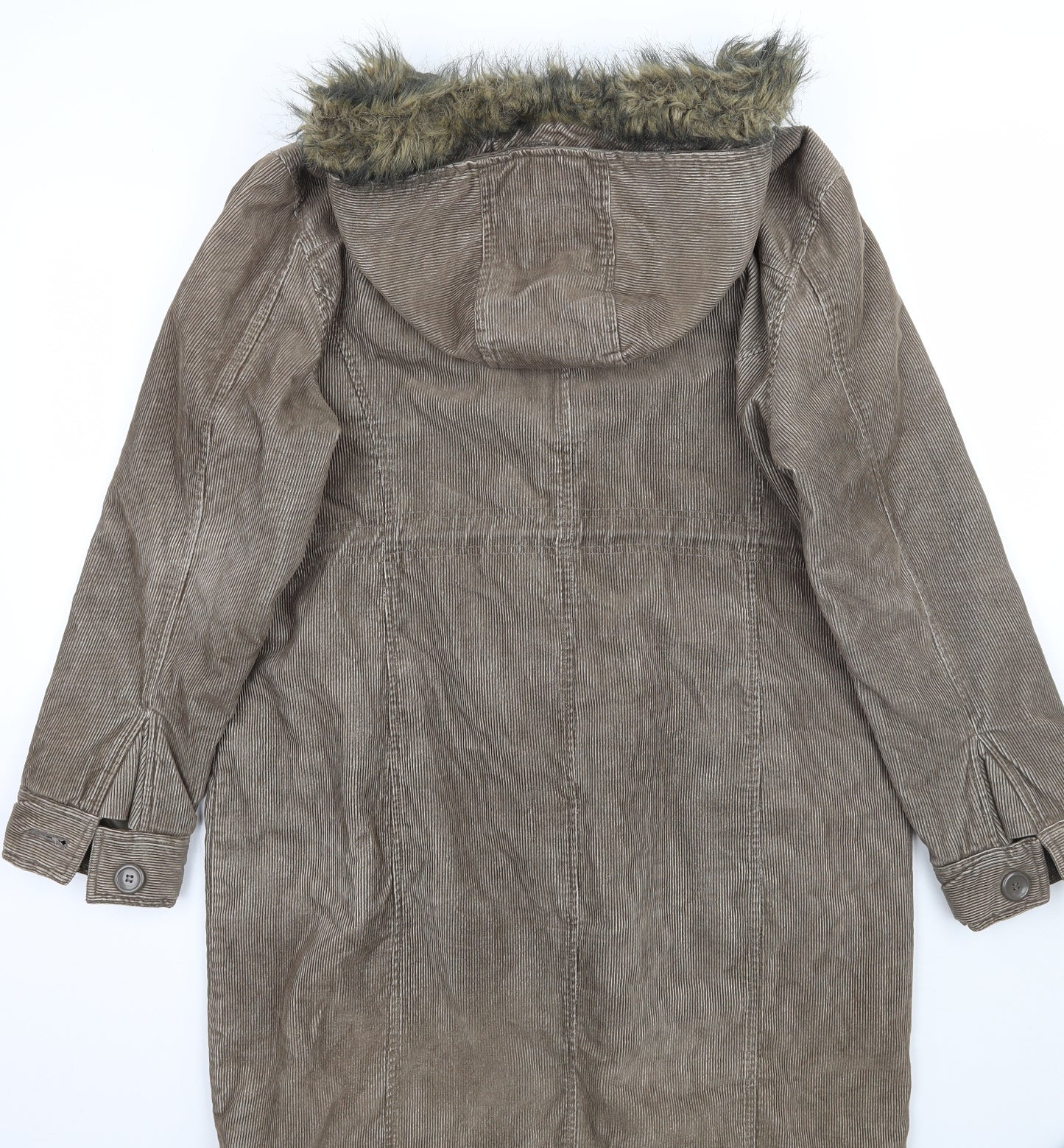 Newlook Womens Brown   Jacket Coat Size 18