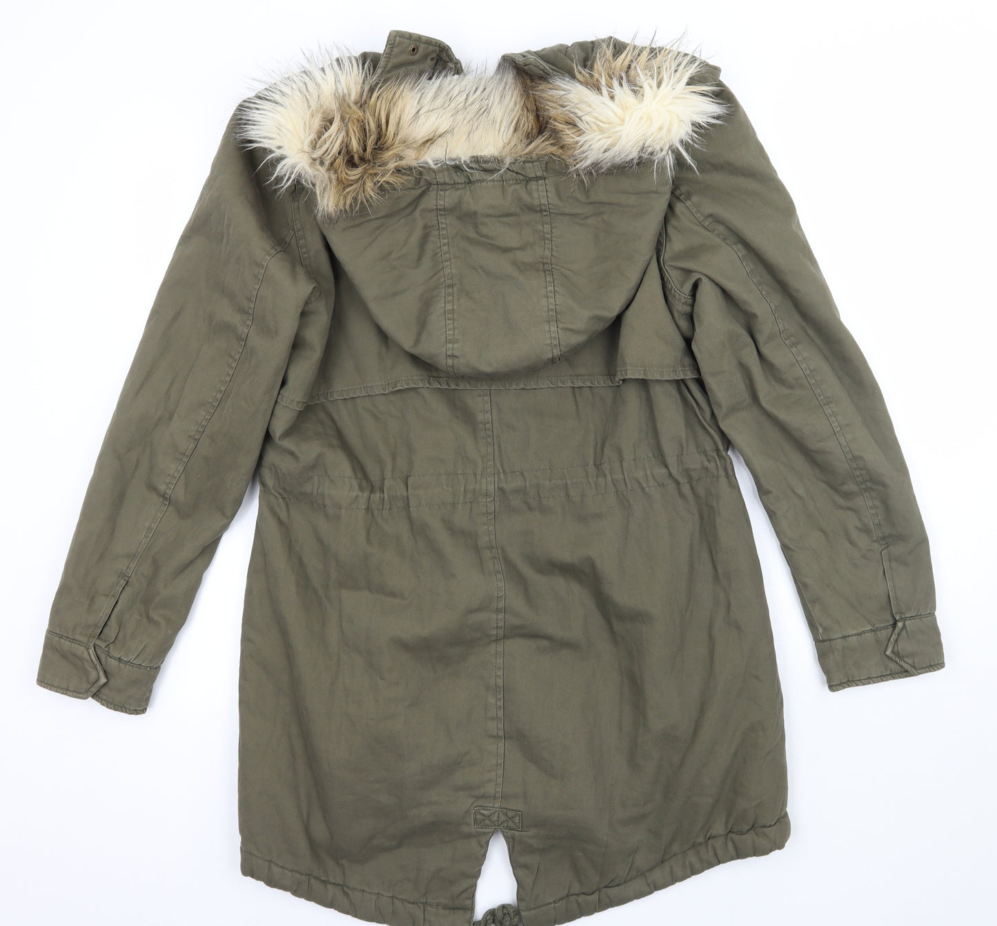 Papaya Womens Green   Jacket Coat Size 10