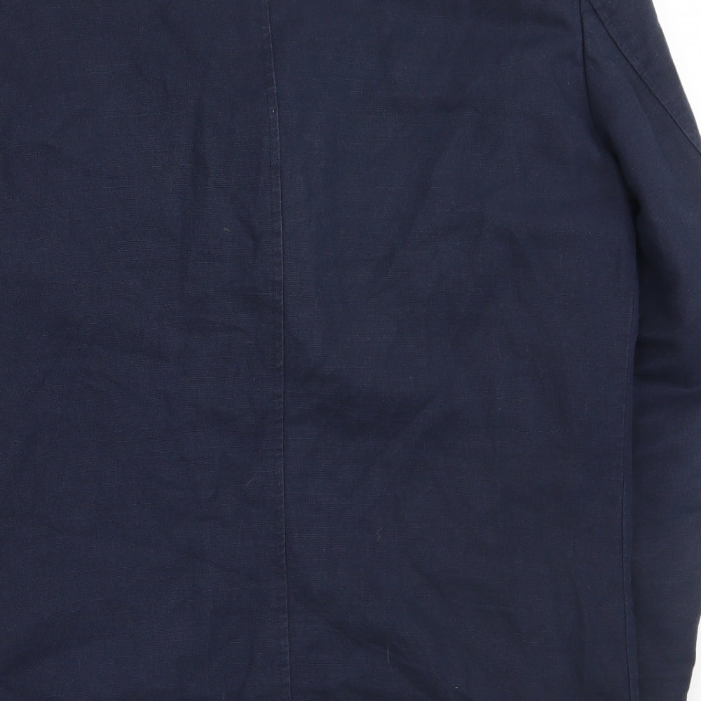 Ultimo Mens Blue   Jacket Suit Jacket Size 40