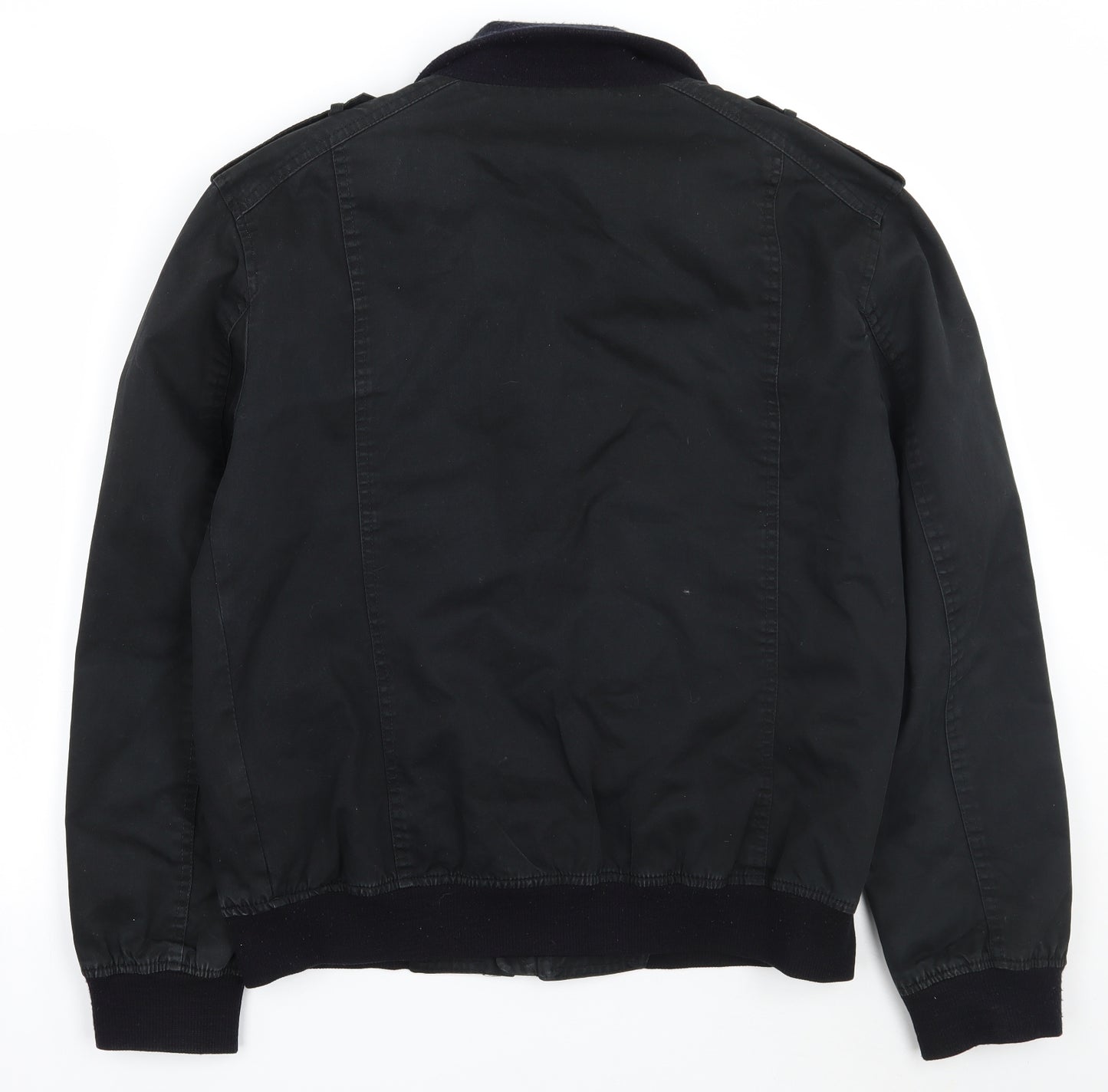 Zara Mens Blue   Jacket Coat Size XL