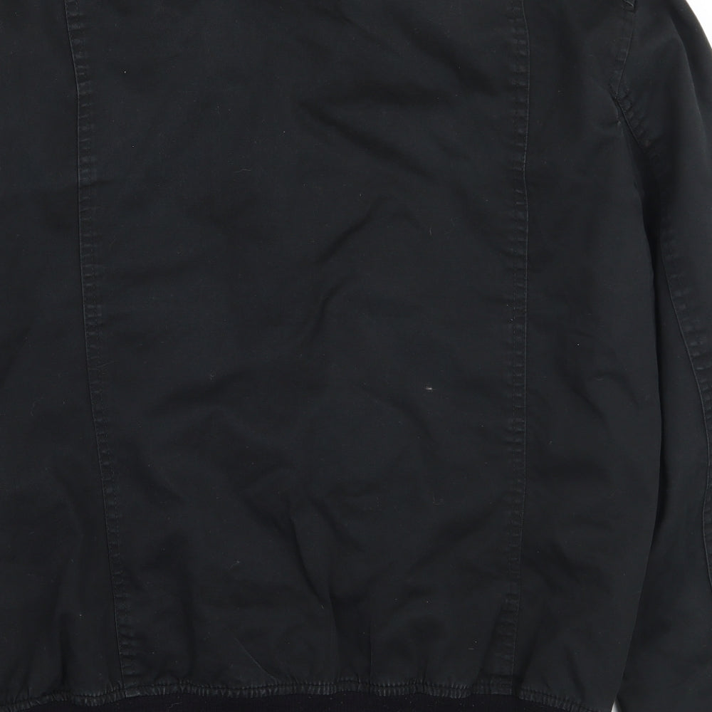 Zara Mens Blue   Jacket Coat Size XL