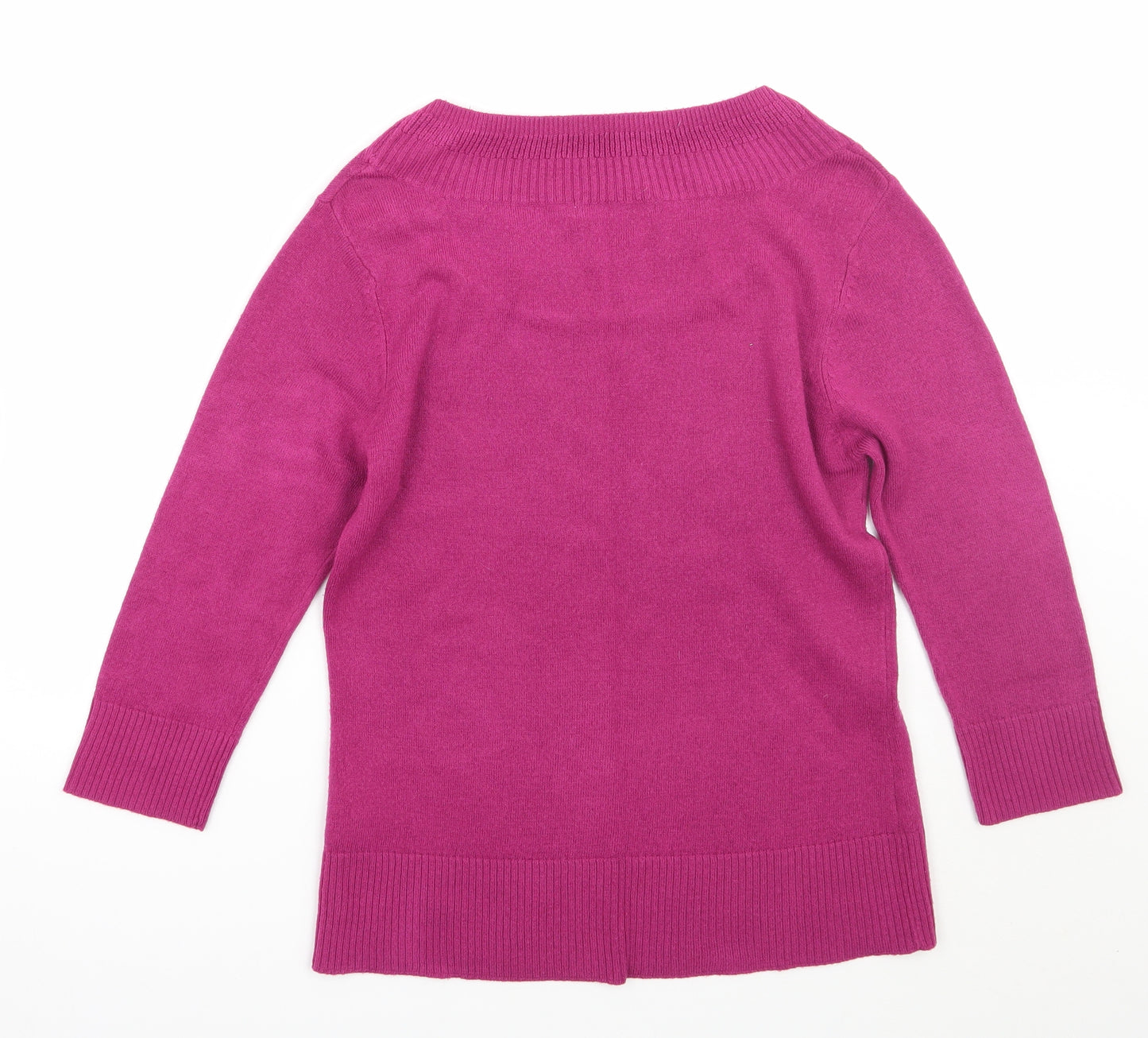 M&Co Womens Purple   Pullover Jumper Size M
