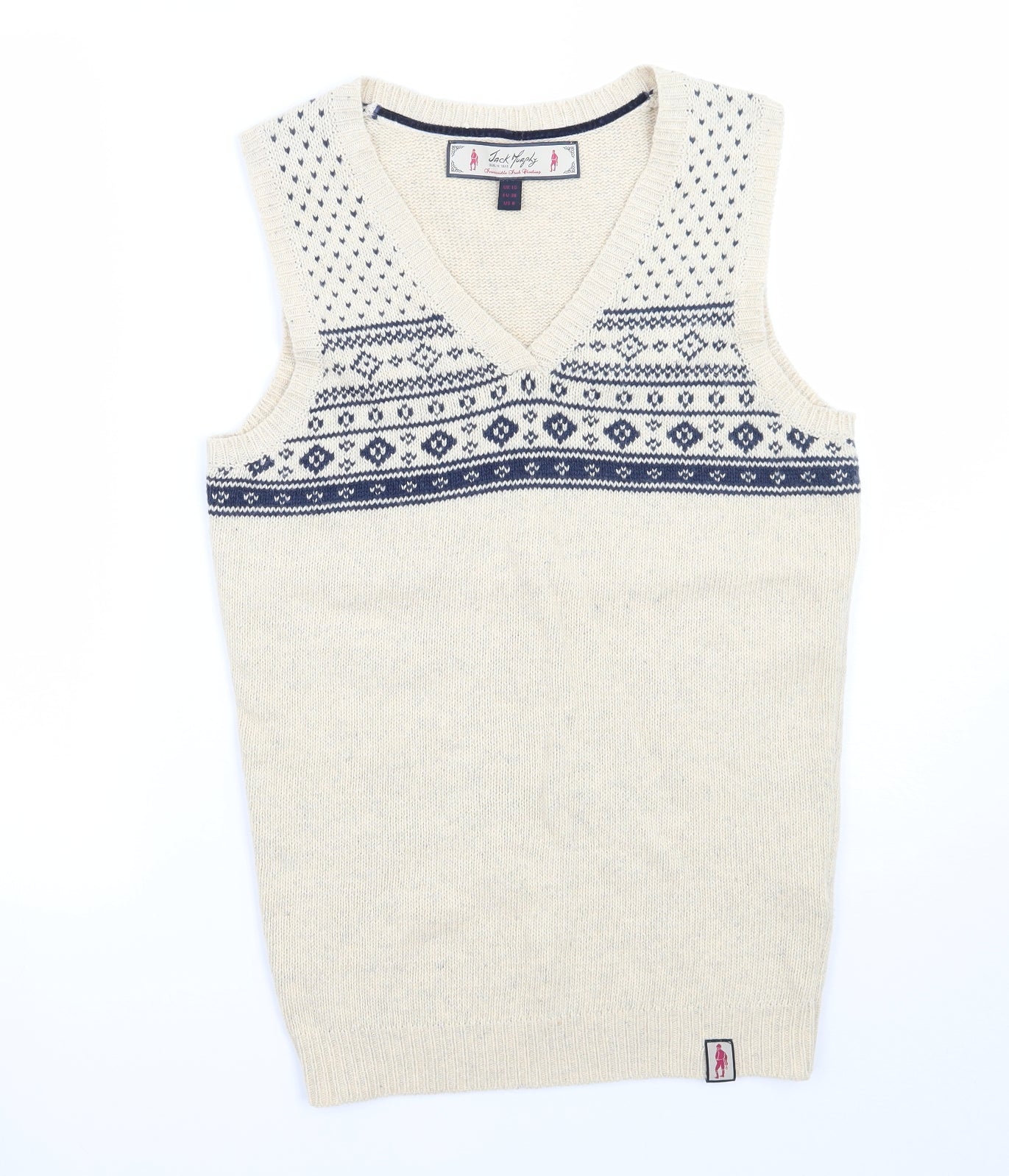 Jack turkey Womens Beige   Pullover Jumper Size 10