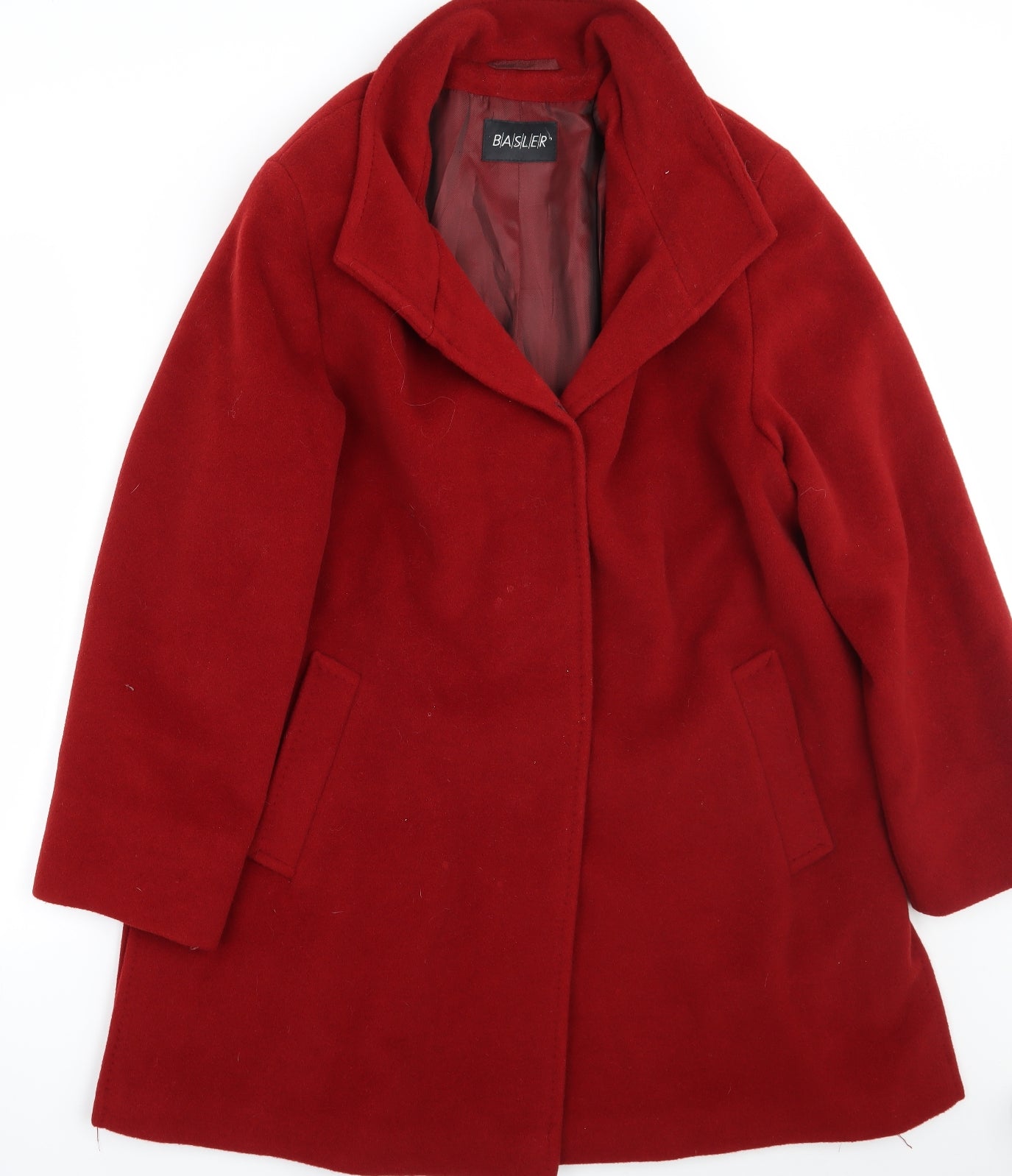 Bashler Womens Red   Jacket Coat Size 14