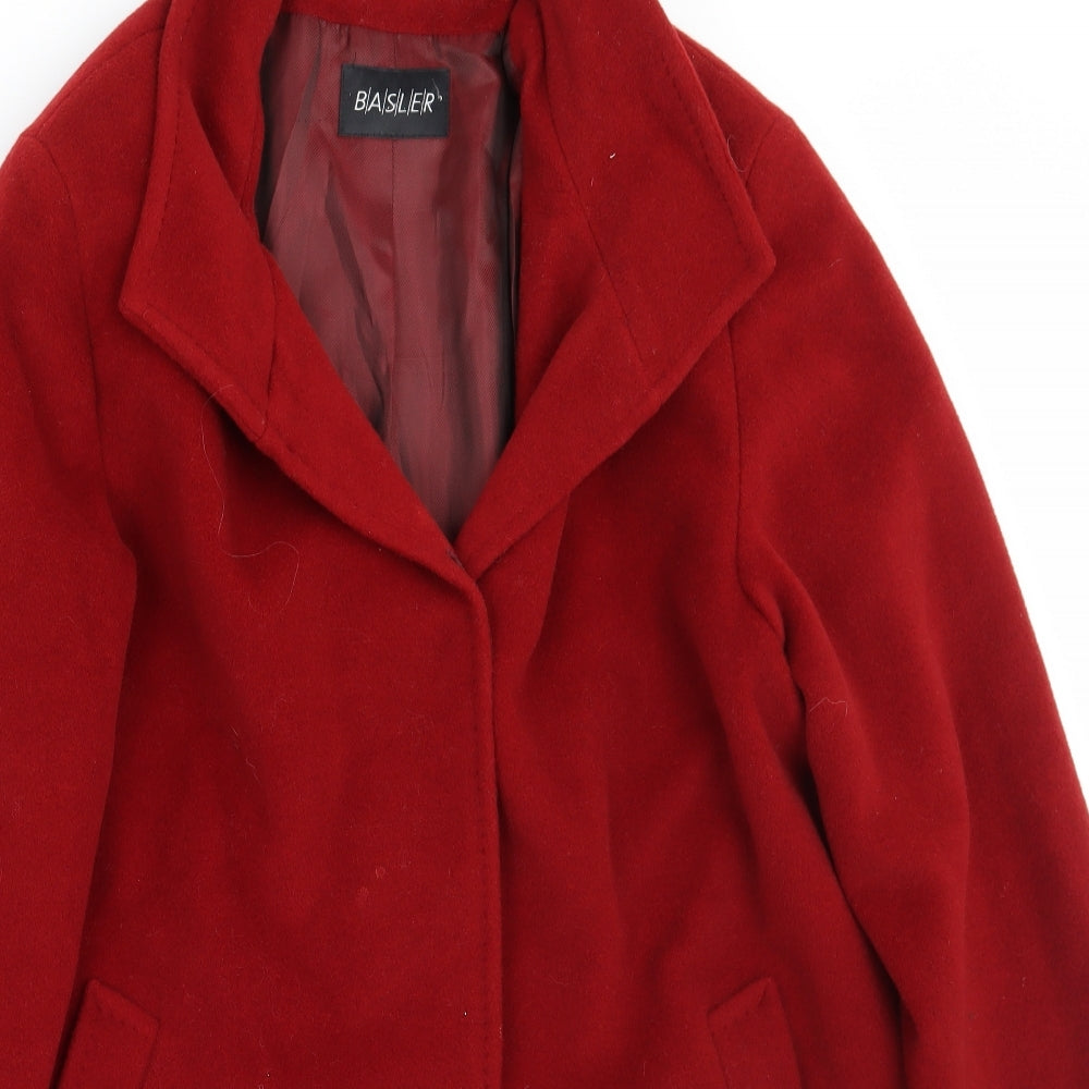 Bashler Womens Red   Jacket Coat Size 14
