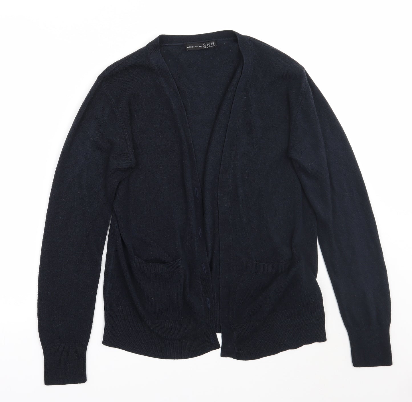 Primark Womens Blue   Cardigan Jumper Size 14