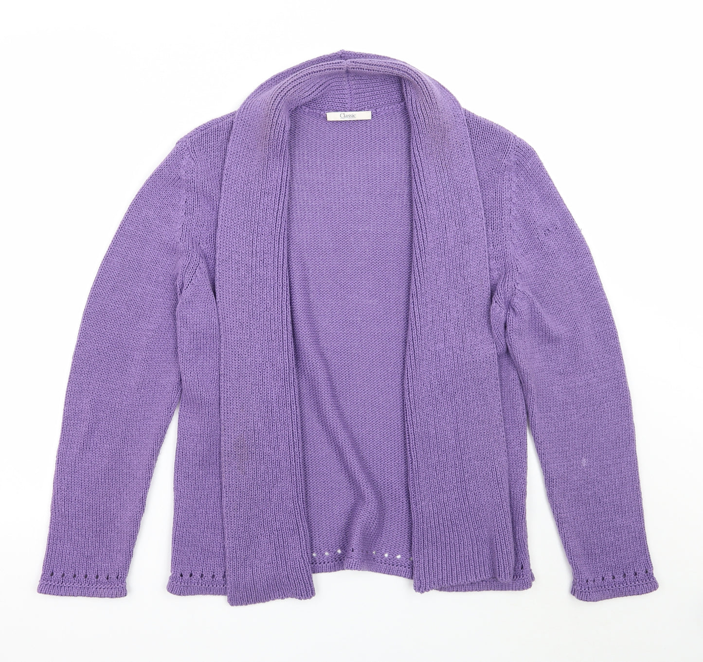 Marks and Spencer Womens Purple   Cardigan Jumper Size 12