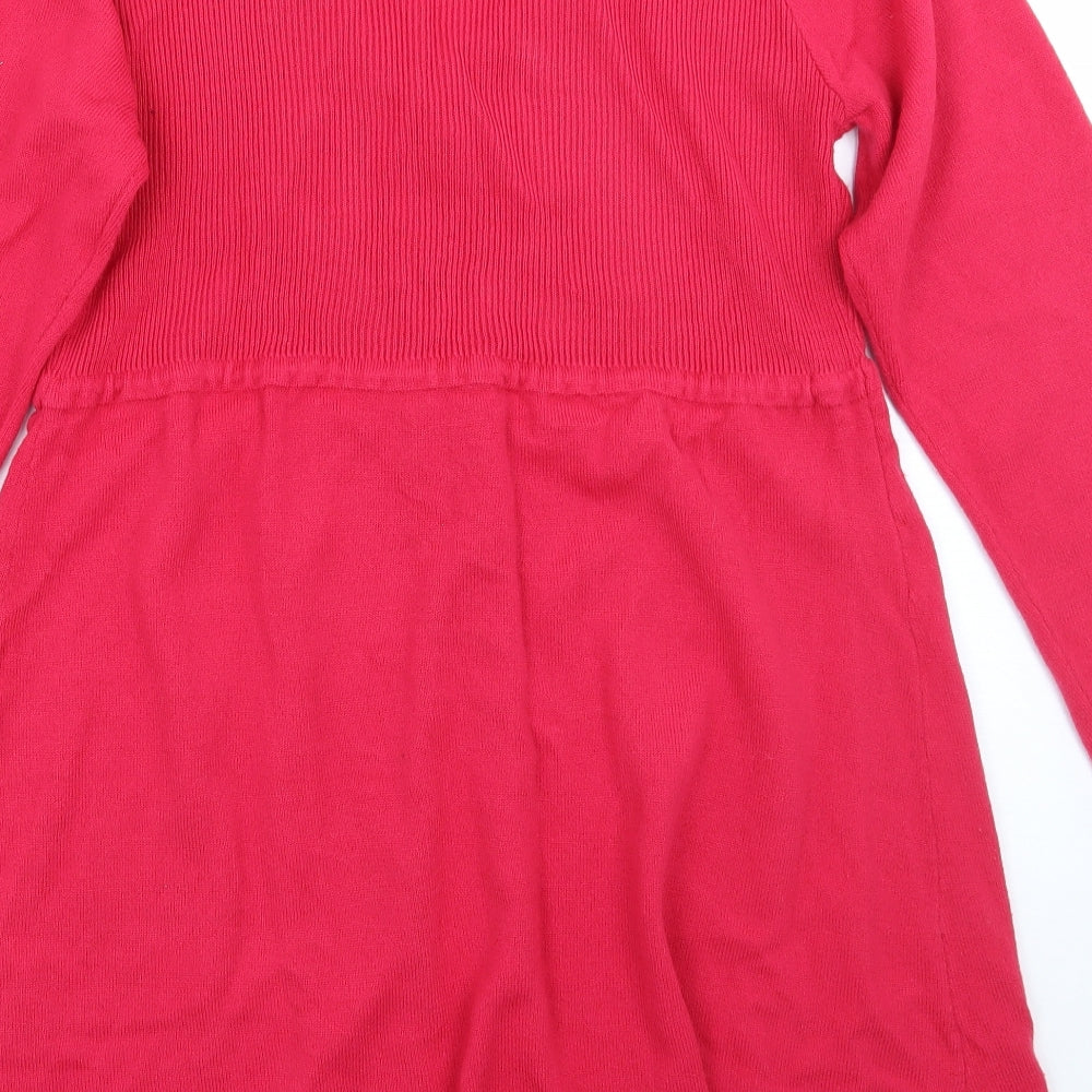 casual comfort Womens Pink   Cardigan Jumper Size 14