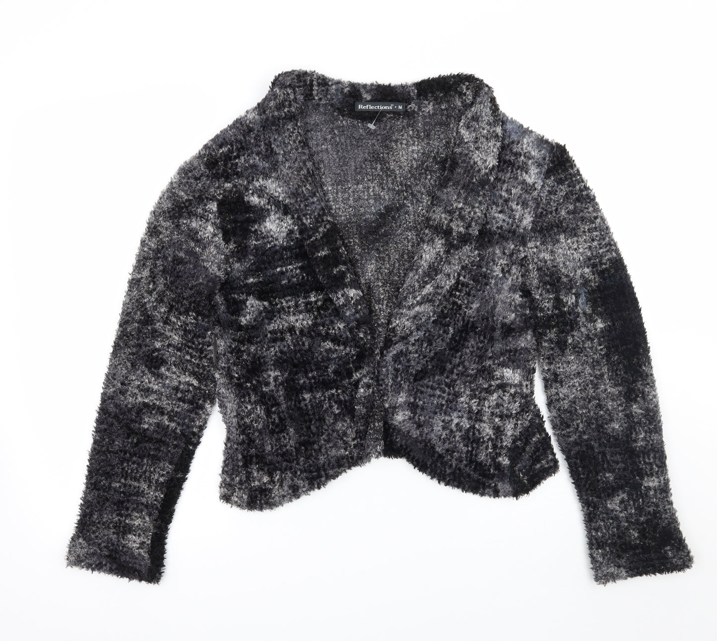 Reflections Womens Grey   Cardigan Jumper Size M