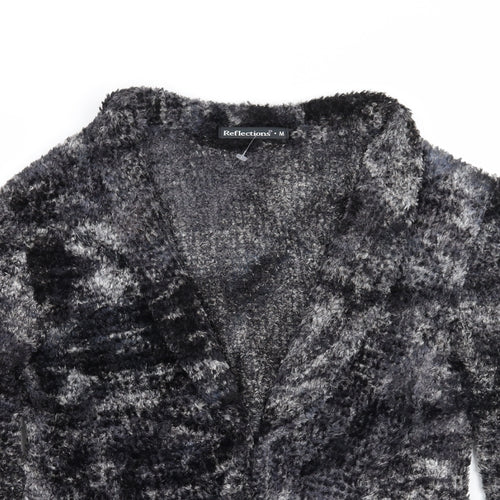 Reflections Womens Grey   Cardigan Jumper Size M