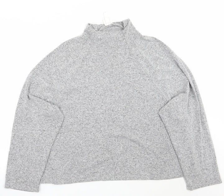 H&M Womens Grey   Pullover Jumper Size L