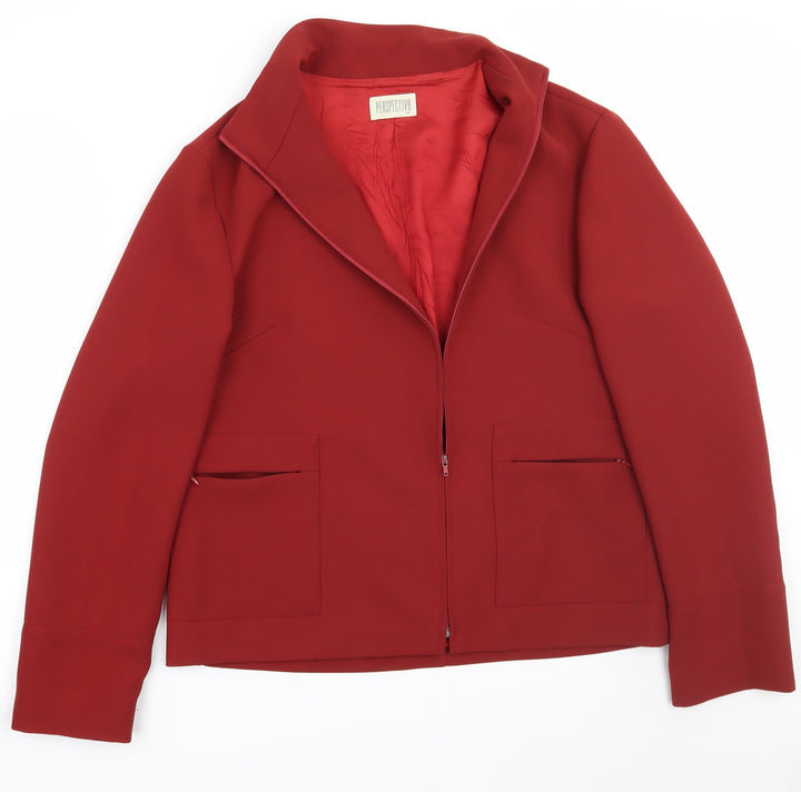 Peaspectiva Womens Red   Jacket Coat Size 14