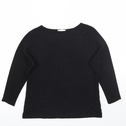 H&M Womens Black   Pullover Jumper Size M