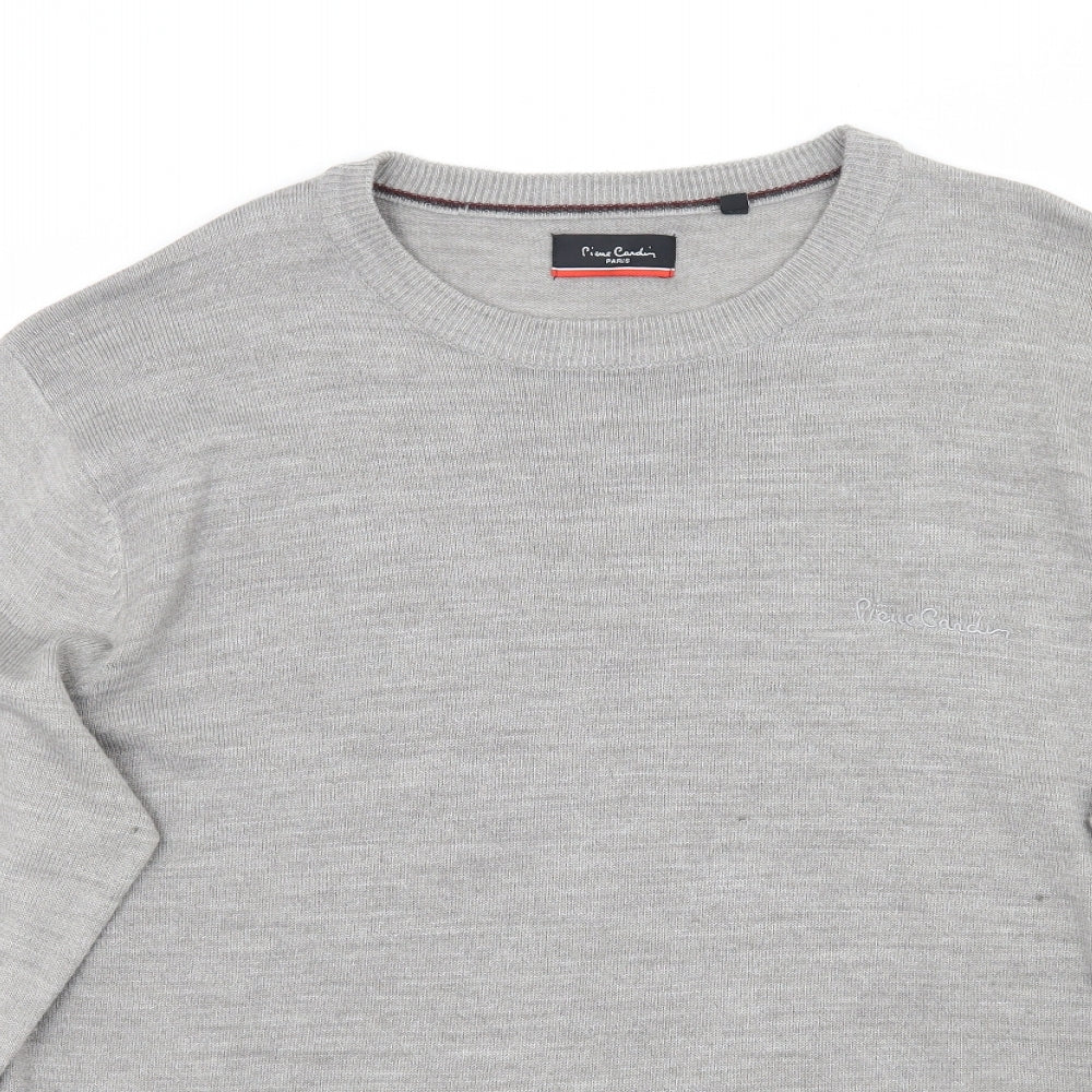 Pierre Cardin Mens Grey   Pullover Jumper Size XL