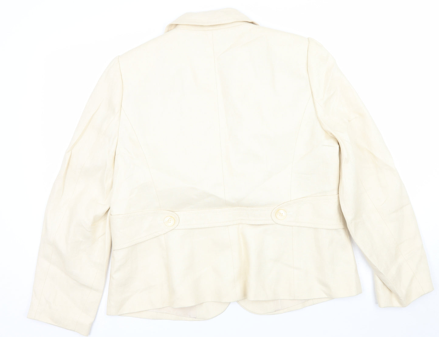 Planet Womens Ivory   Jacket Blazer Size 18