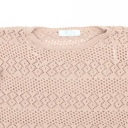 Primark Womens Pink   Pullover Jumper Size L