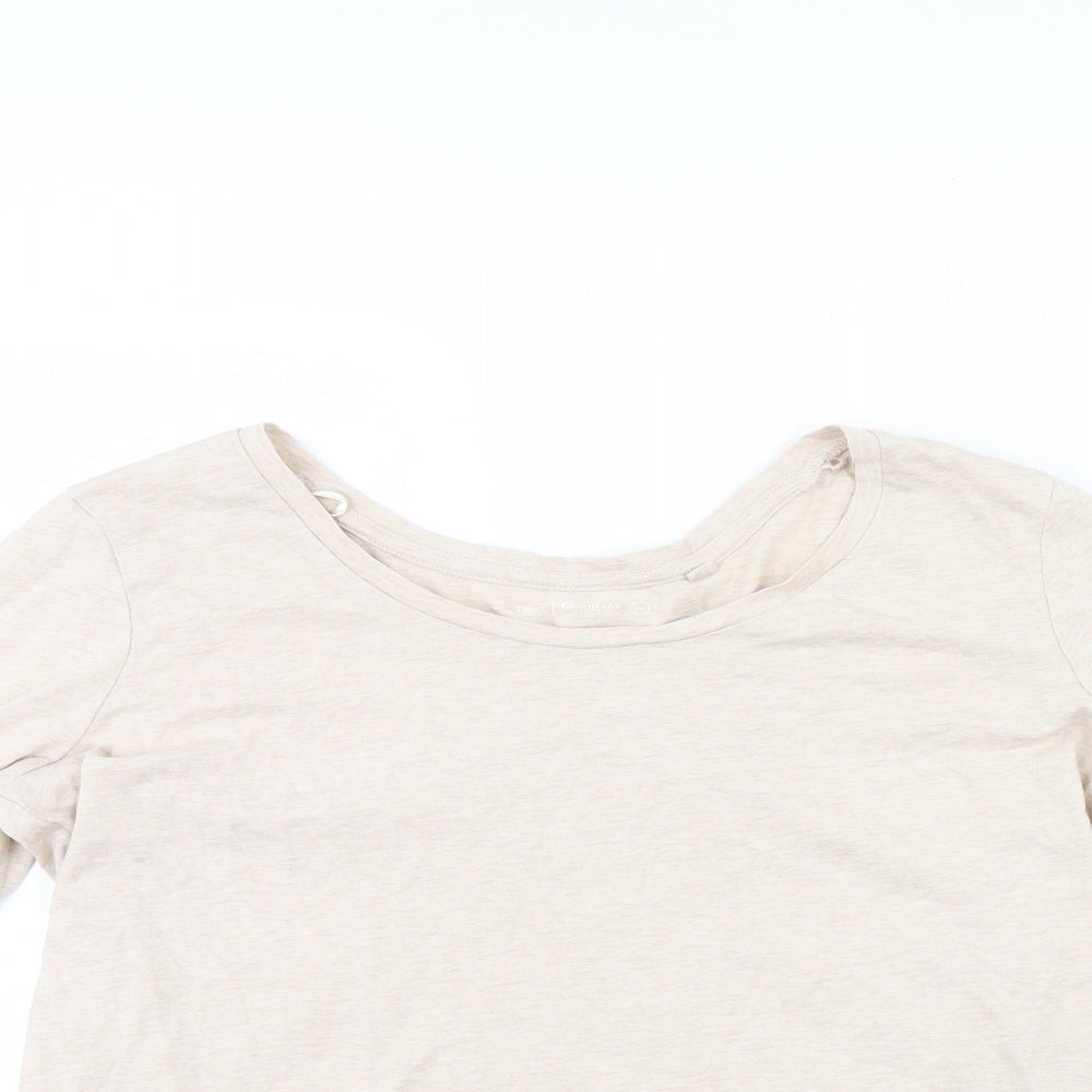 NEXT Womens Ivory   Basic T-Shirt Size 10