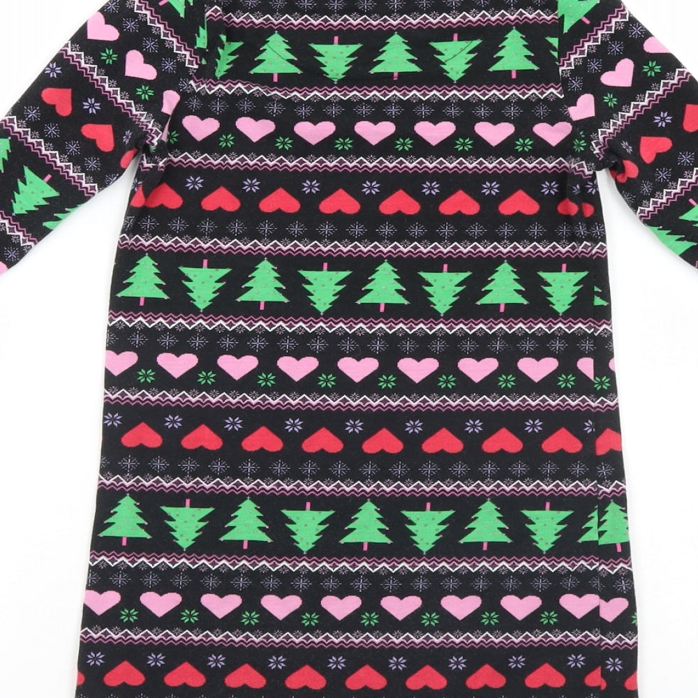 George Girls Multicoloured   Jumper Dress  Size 6-7 Years  - Christmas dress