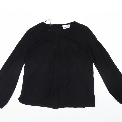 Captive Womens Black   Basic Blouse Size 12