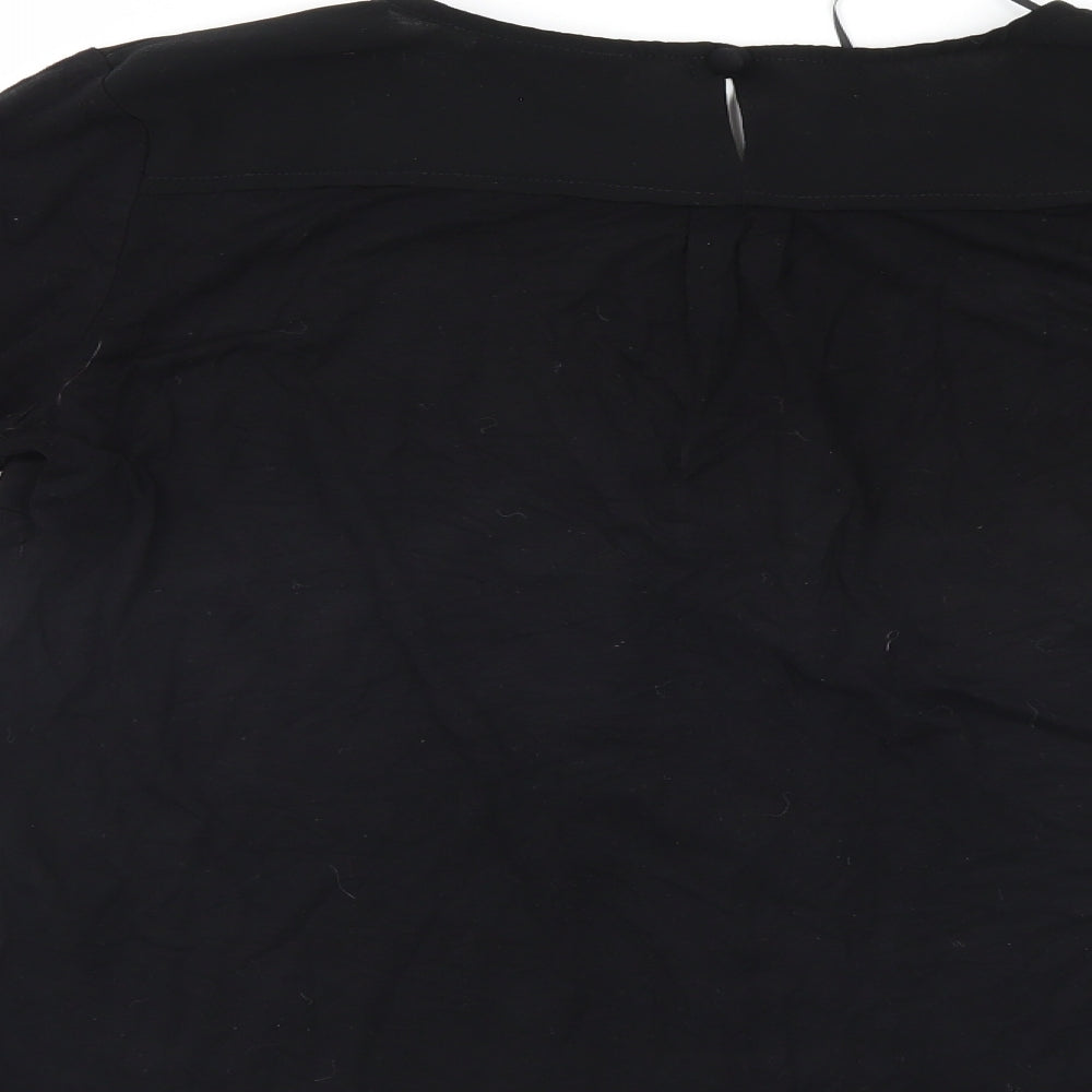 Captive Womens Black   Basic Blouse Size 12