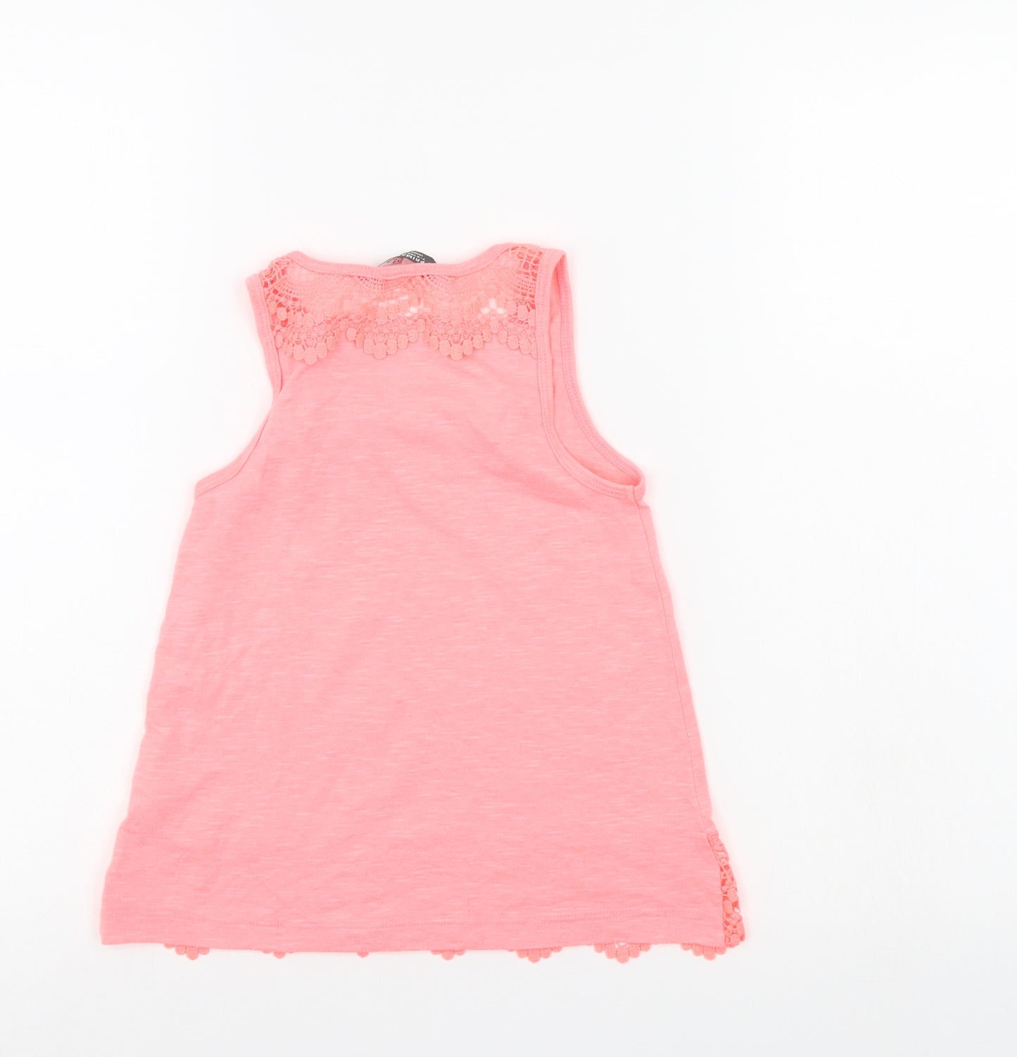 Primark Girls Pink   Basic Tank Size 7-8 Years