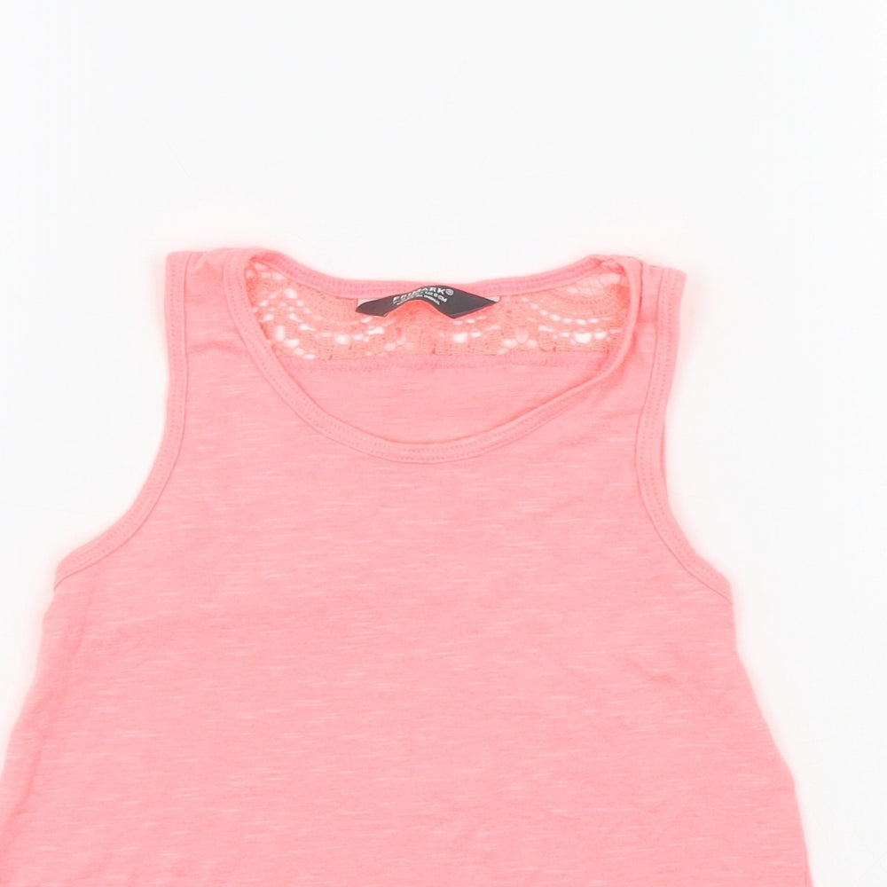 Primark Girls Pink   Basic Tank Size 7-8 Years