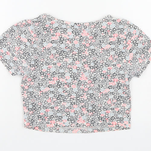 New Look Girls Multicoloured Floral  Camisole T-Shirt Size 9 Years