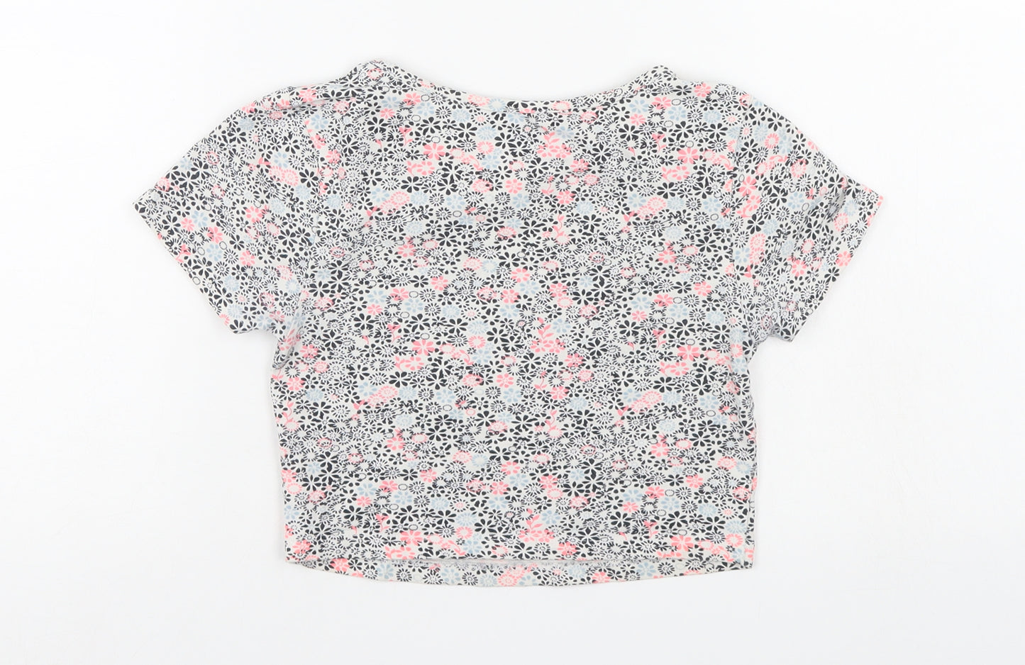 New Look Girls Multicoloured Floral  Camisole T-Shirt Size 9 Years