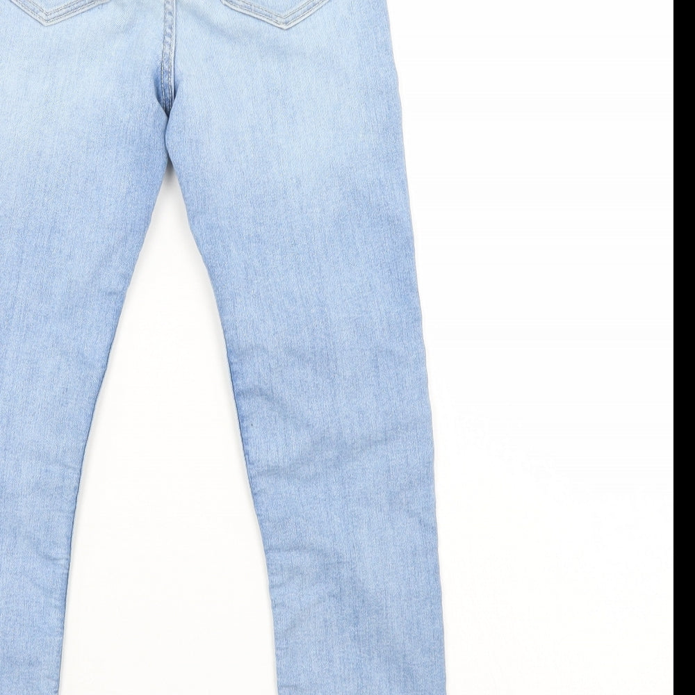 & Denim Girls Blue  Denim Skinny Jeans Size 9-10 Years