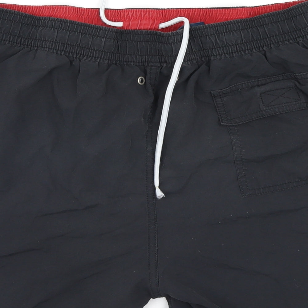 Ralph Lauren Mens Black   Chino Shorts Size L