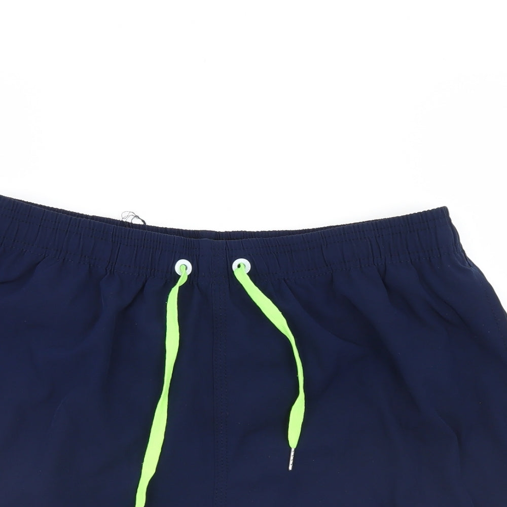 Ranss Mens Blue   Bermuda Shorts Size L