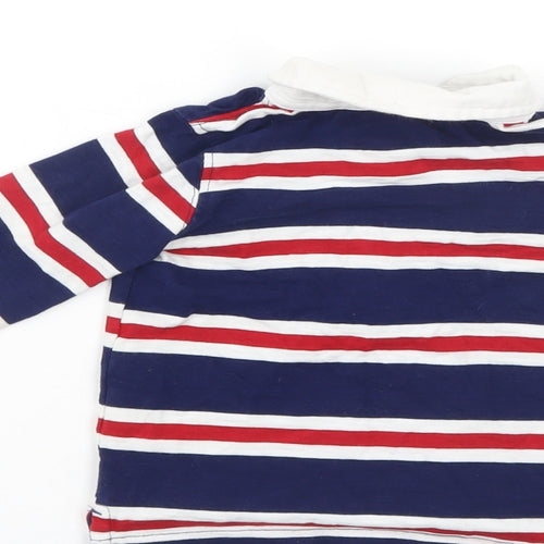 M&Co Boys Multicoloured Striped  Basic Polo Size 12-18 Months