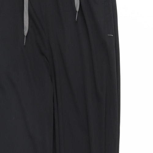 Preworn Mens Black   Sweatpants Trousers Size 30 L30 in