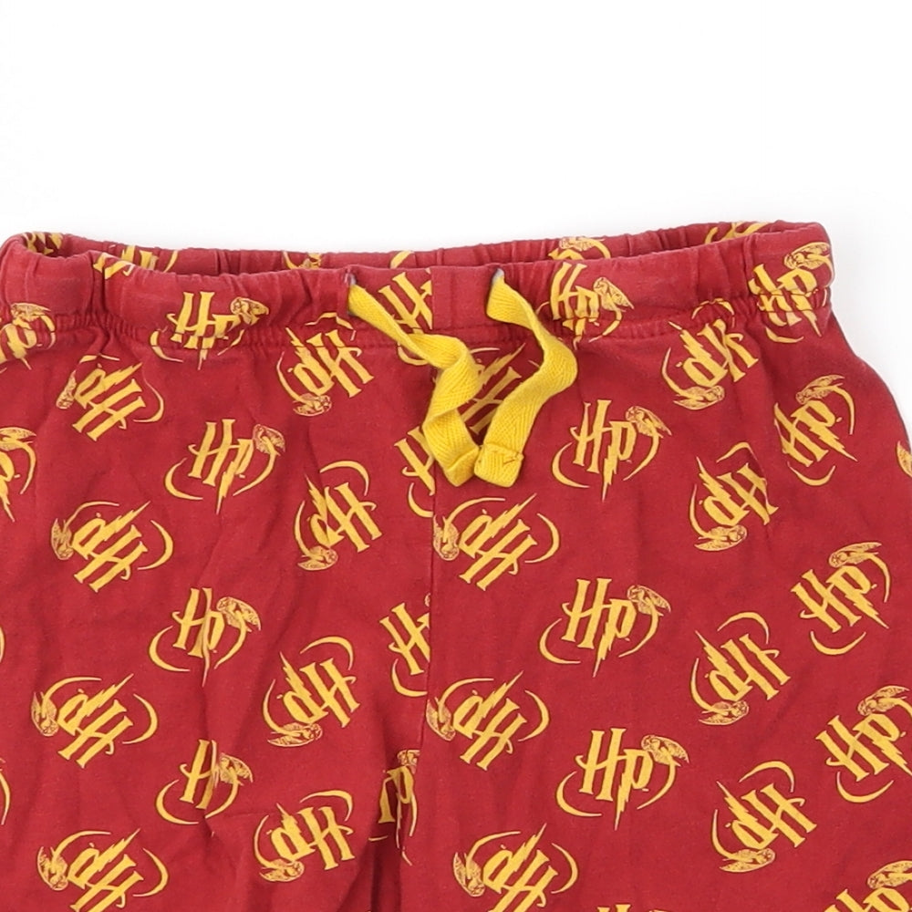 Harry Potter Boys Red    Pyjama Pants Size 9-10 Years  - Harry Potter