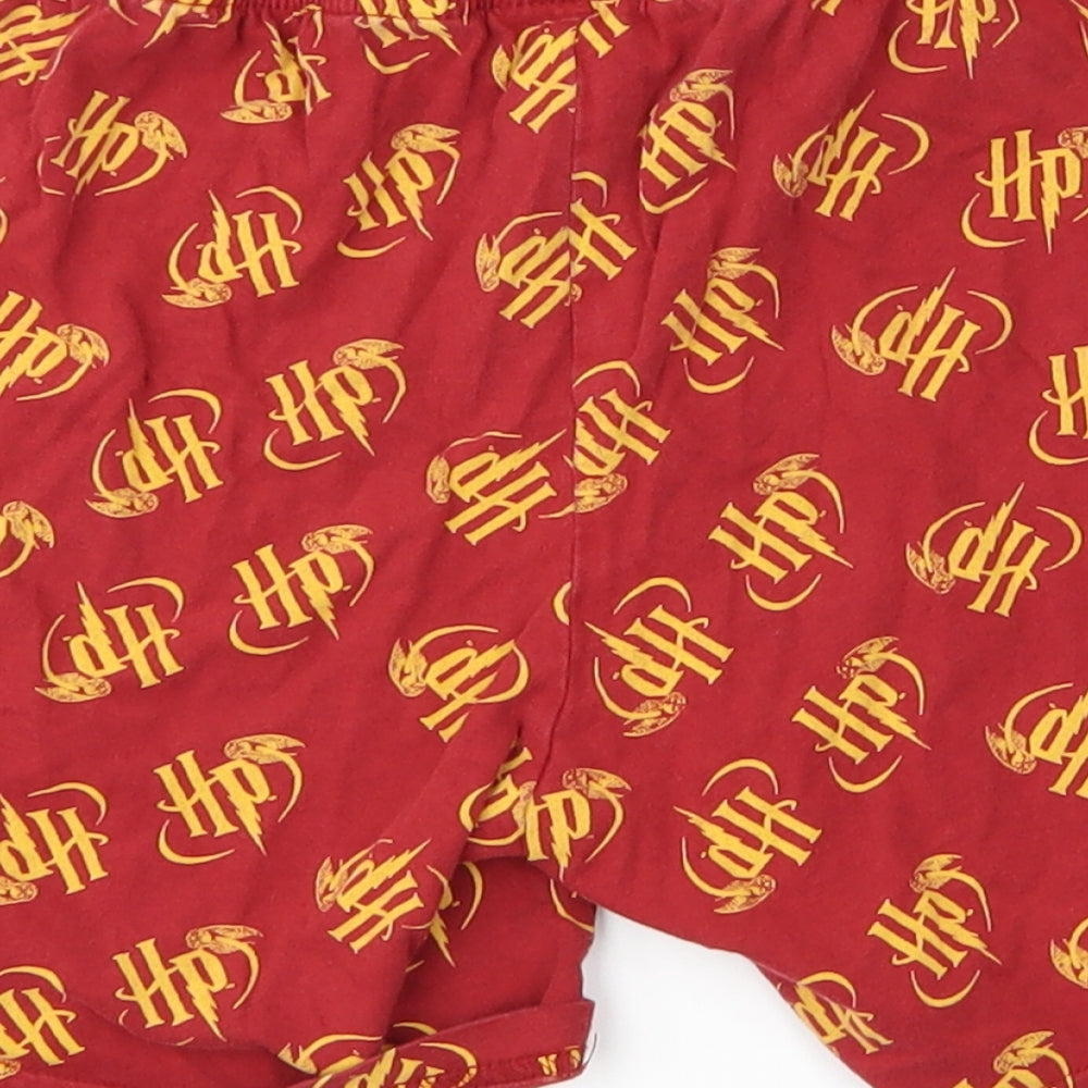 Harry Potter Boys Red    Pyjama Pants Size 9-10 Years  - Harry Potter