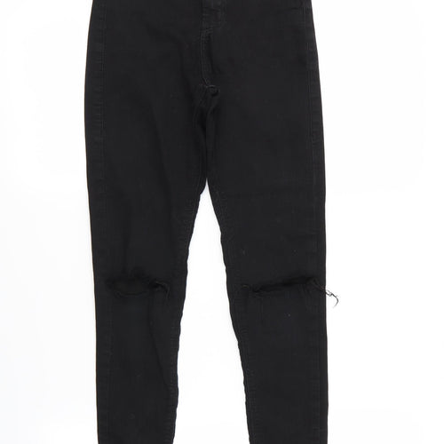 Preworn Mens Black   Straight Jeans Size S L30 in