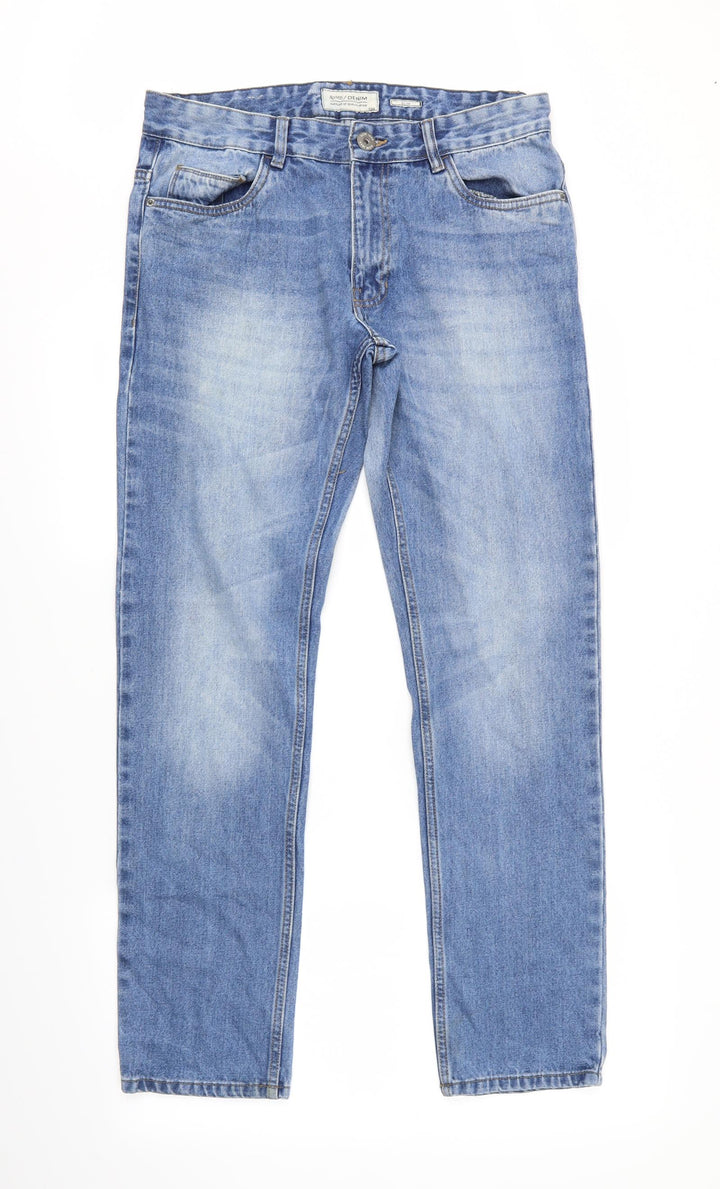 Preworn Mens Blue   Straight Jeans Size 23 in L32 in