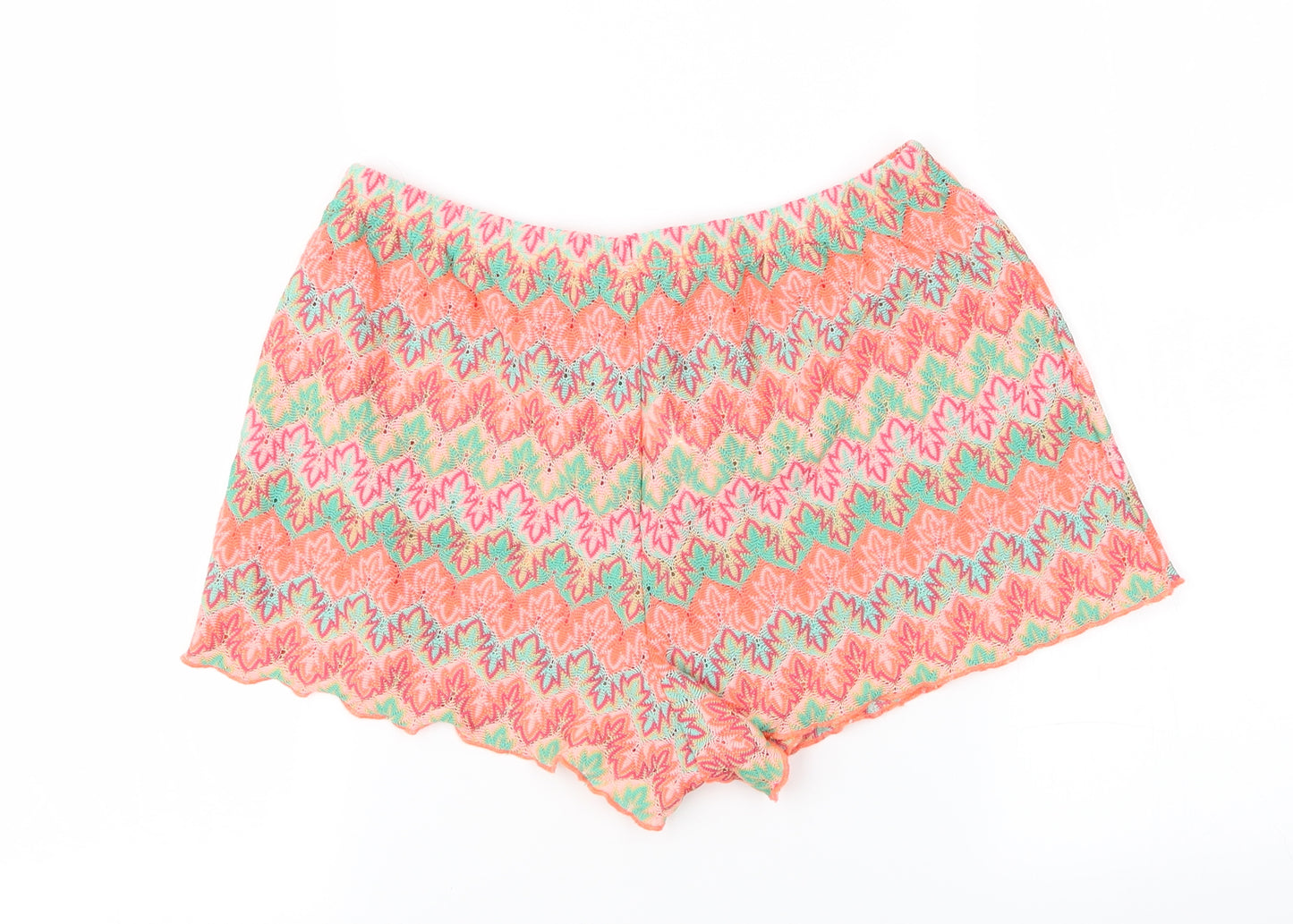 Primark Girls Multicoloured Argyle/Diamond  Hot Pants Shorts Size 12-13 Years